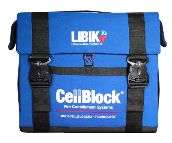 LIBIK fire suppression bag.